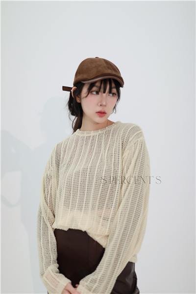 網格線條衫